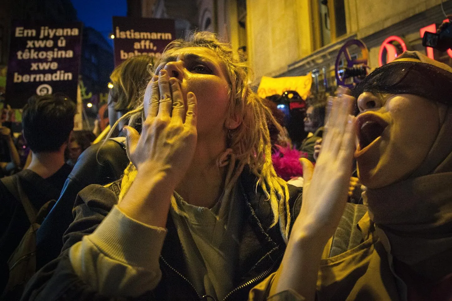 8 Mart Feminist Gece Yürüyüşü / 2020 / Foto: Meltem Ulusoy