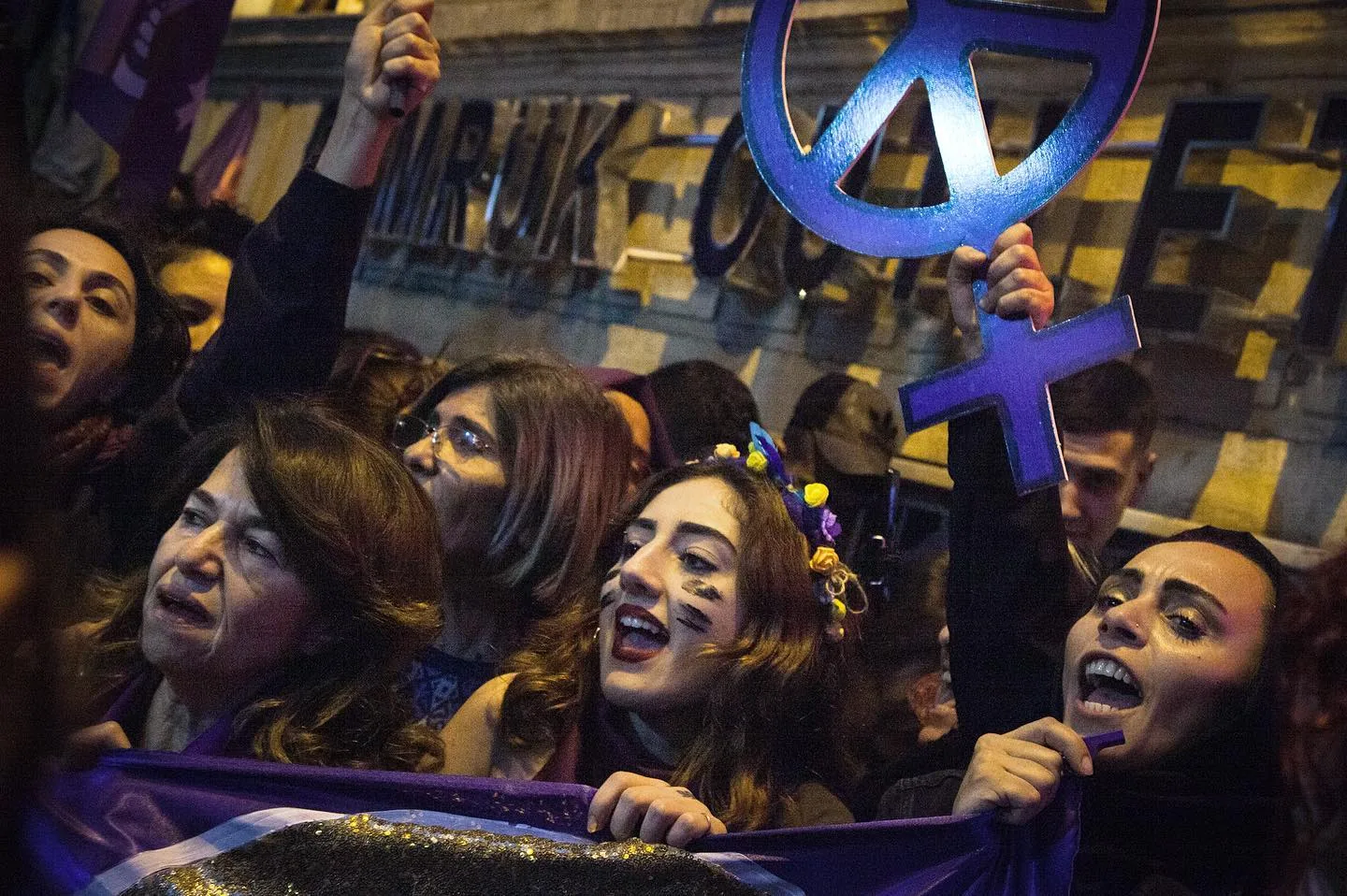 8 Mart Feminist Gece Yürüyüşü / 2020 / Foto: Meltem Ulusoy