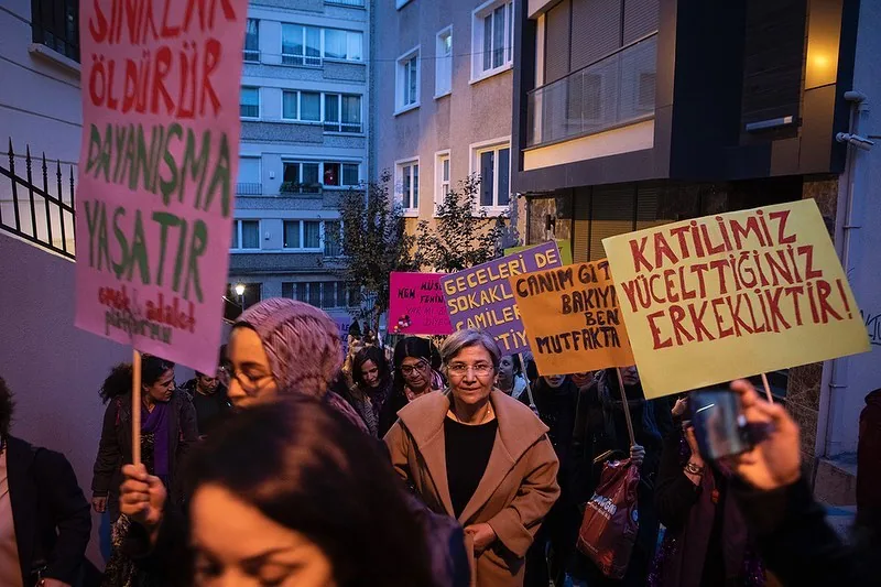8 Mart Feminist Gece Yürüyüşü / 2020 / Foto: Serra Akcan