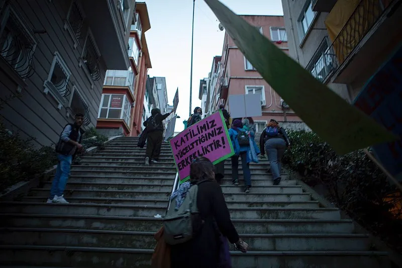 8 Mart Feminist Gece Yürüyüşü / 2020 / Foto: Serra Akcan