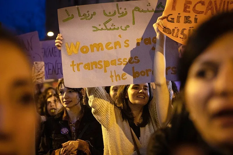 8 Mart Feminist Gece Yürüyüşü / 2020 / Foto: Serra Akcan