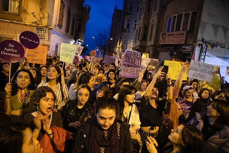 8 Mart Feminist Gece Yürüyüşü / 2020 / Foto: Serra Akcan