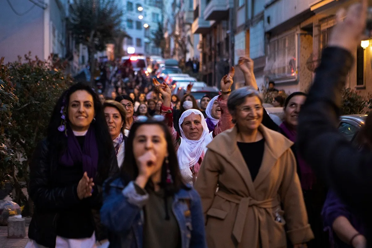 8 Mart Feminist Gece Yürüyüşü / 2020 / Foto: Serra Akcan
