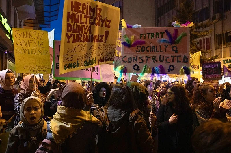 8 Mart Feminist Gece Yürüyüşü / 2020 / Foto: Serra Akcan