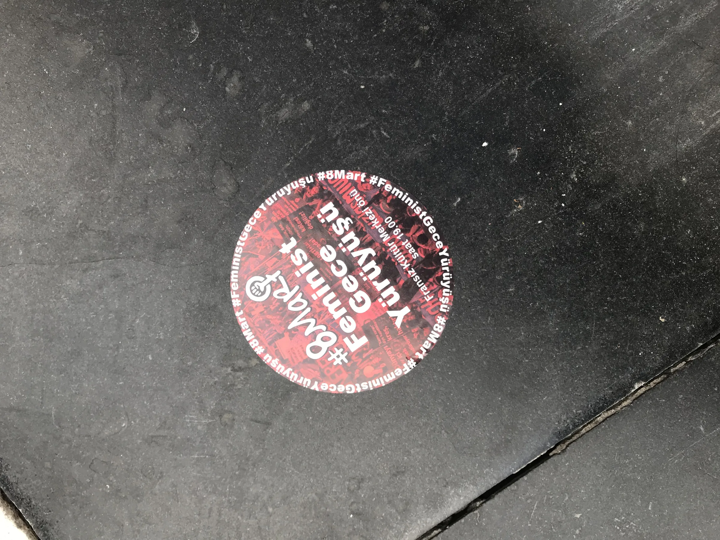 8 Mart Feminist Gece Yürüyüşü / 2020 / Sticker